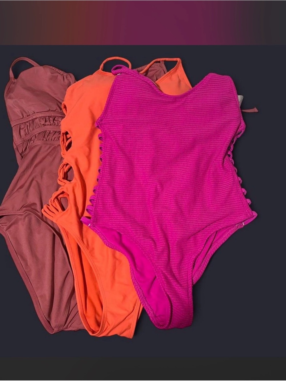 3 One-Piece Swimsuit